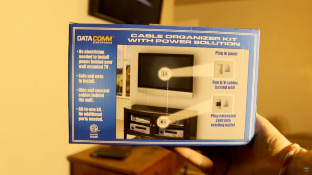 DataComm™ Recessed TV Install Kits - All Wires Hidden