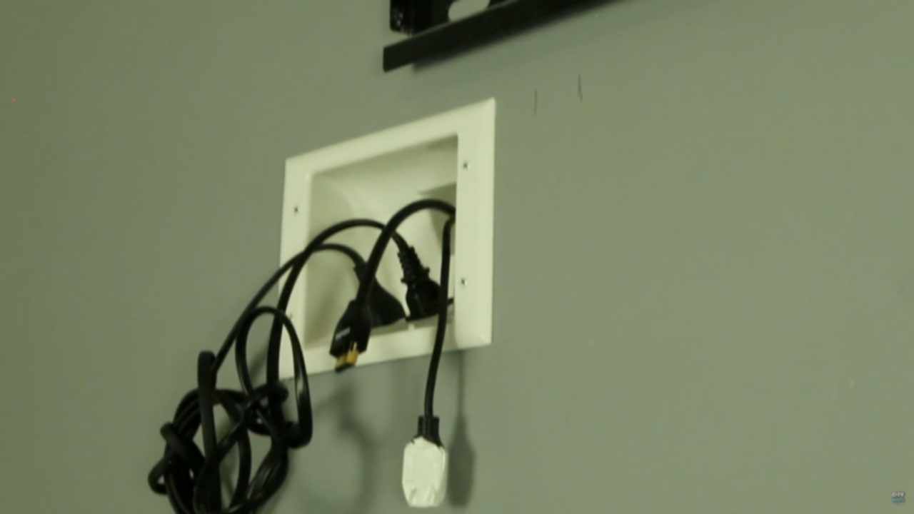 How To Hide Your TV Wires In 30 Minutes LRN2DIY   How To Hide Your Tv Wires In 30 Minutes7 