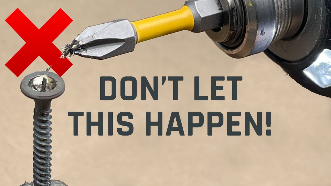 4 Ways to Prevent Stripped Screws LRN2DIY