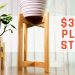 Mid-century Modern DIY $3 Plant Stand